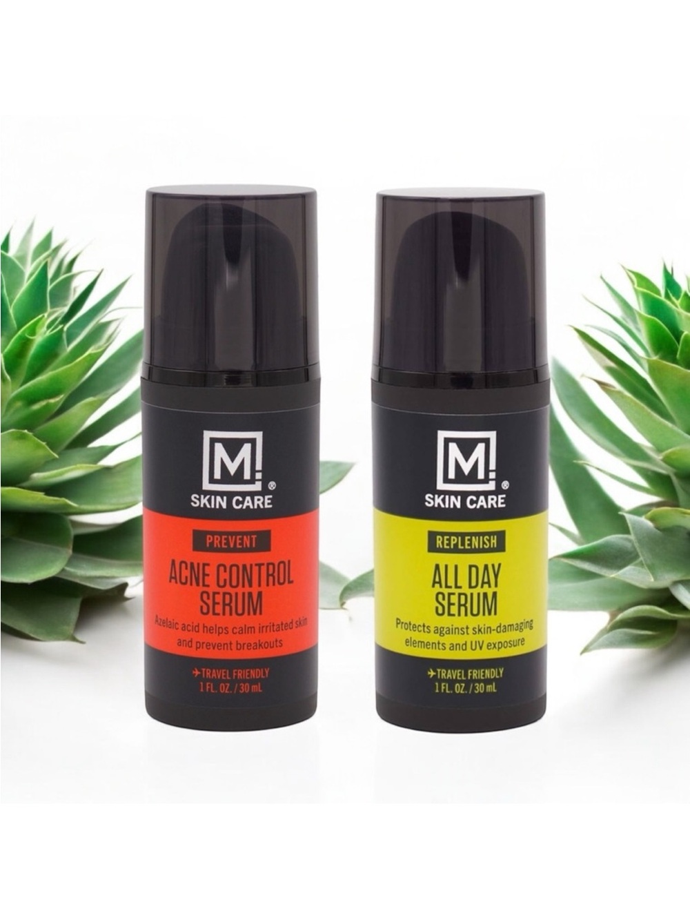 All Day Serum (Green) & Acne Control Serum (Red) - 1 fl oz you get both